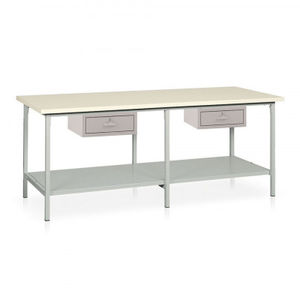 mesa de trabajo con cajones
