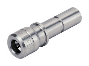 tapón de reducción / cilíndrico / macho / de acero inoxidable