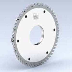 hoja de sierra circular / de carburo de tungsteno / para madera