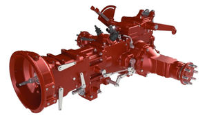 bloque de transmisión con motor eléctrico
