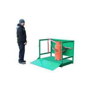 palé de metal / para botella de gas / para cargas altas