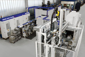 máquina transfer rotativa