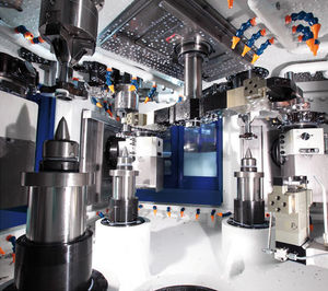 máquina transfer rotativa