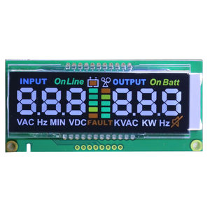 módulos de visualización LCD