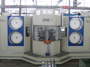 máquina transfer rotativa
