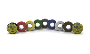 cinta adhesiva de PVC / para cables / para marcado / aislante