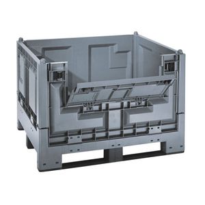 caja-palé de PEAD / de transporte / para almacenamiento / plegable