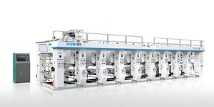 máquina de impresión por huecograbado 1