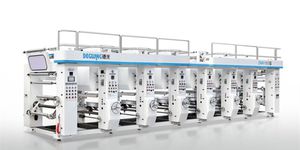máquina de impresión por huecograbado 1