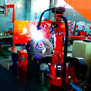 célula robotizada de soldadura
