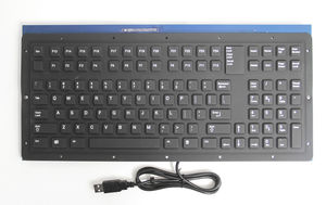 teclado de mesa / de tecla mecánica / 101-104 teclas / sin puntero