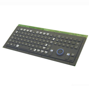 teclado empotrable / de tecla mecánica / 101-104 teclas / sin puntero