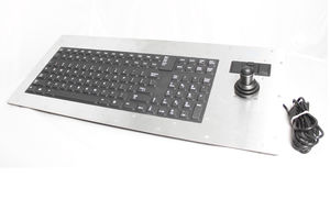 teclado empotrable / de tecla mecánica / 101-104 teclas / con ratón