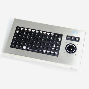 teclado de mesa / de tecla mecánica / 101-104 teclas / con trackball