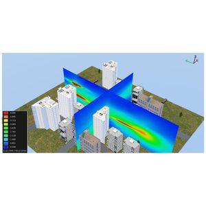 software de simulación de campo electromagnético / 3D / 2D