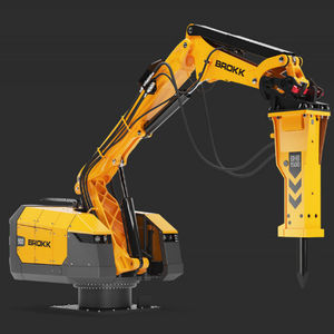 robot de demolición con mando a distancia 1