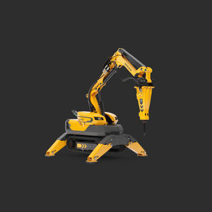 robot de demolición con mando a distancia 1