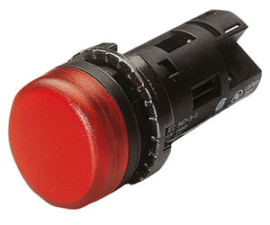 indicador luminoso permanente / enchufable / IP65 / redondo