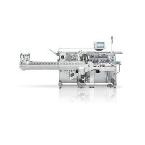 estuchadora horizontal / de carga superior / para la industria médica / automática
