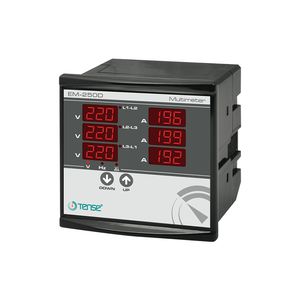 multímetro digital / montado en panel / 250 A / trifásico