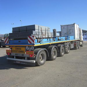 semiremolque plataforma