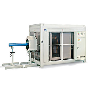 máquina de roscar tubos semiautomática