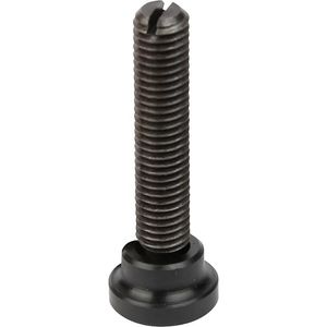 Tornillo ranurado de plástico, tornillos de nailon, 60-32mm de