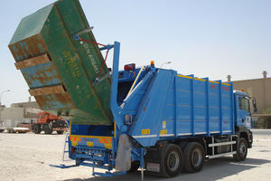 compactador de basura móvil