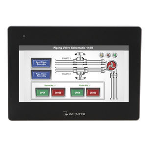 HMI con pantalla táctil resistiva