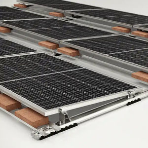 sistema de fijación solar para cubierta plana