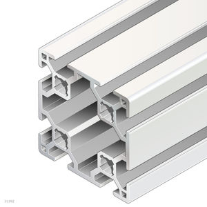 perfil de aluminio anodizado