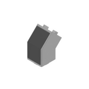 conector de perfil de aluminio