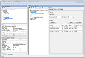 software conexión de servidor OPC 1