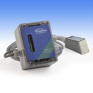 controlador de caudal de ultrasonido Doppler / para agua / para aceite / para productos químicos