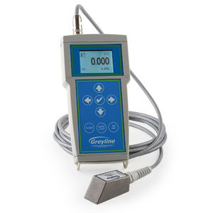 caudalímetro de ultrasonido Doppler / para líquido / con pantalla LCD / digital