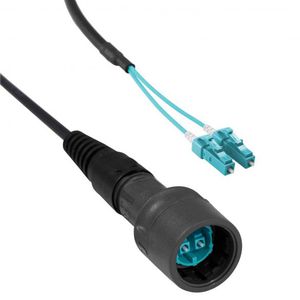 conector de fibras ópticas dúplex