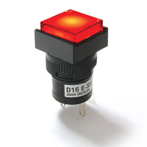 botón pulsador con luz