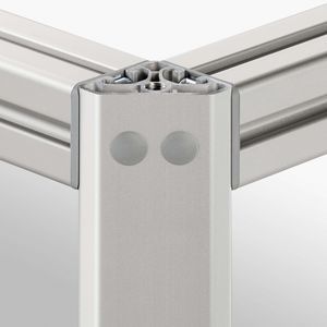 perfil de aluminio anodizado