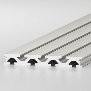 perfil de aluminio anodizado