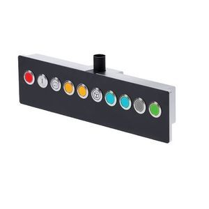 caja botonera con 10 botones