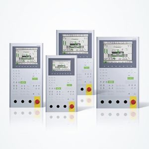 terminal HMI con pantalla táctil