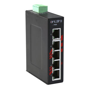 conmutador Ethernet no administrable / 5 puertos / en riel DIN / de pared
