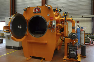 horno de enfriamiento de gas