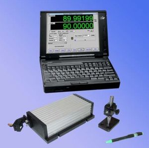 sistema de calibración láser