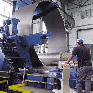 máquina roladora de 4 rodillos / eléctrica / para altas cargas / con comando numérico
