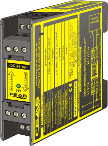 filtro electrónico para la supresión de interferencias de radio