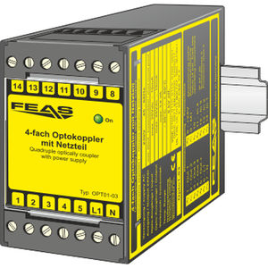 optoacoplador riel DIN 1