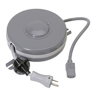 enrollador de cables / retráctil / fijo / abierto