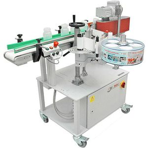 etiquetadora automática / para etiquetas autoadhesivas / en línea / para aplicación en el lateral del producto