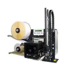 máquina de impresión-colocación de etiquetas de transferencia térmica / monocroma / de etiquetas RFID / automática